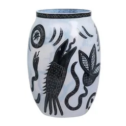 Kosta Boda Caramba Vase 34 Cm, White