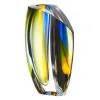 Kosta Boda Mirage Vase 21 Cm, Blue/Amber -Candleholders Sales kosta boda mirage vase 21 cm 0