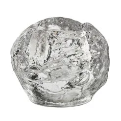 Kosta Boda Snowball Candle Holder, Medium
