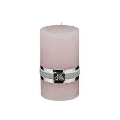 Lene Bjerre Rustic Candle Medium, Pink