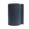 LIND DNA Block Vase L, Nupo Dark Blue -Candleholders Sales lind dna block vase l nupo dark blue 0