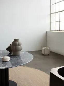 Louise Roe Gallery Objects 07 Jar Ø14 Cm, Lime Stone -Candleholders Sales louise roe gallery objects 07 jar 14 cm 9