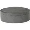 Louise Roe Gallery Objects 06 Jar Ø20 Cm, Black Basalt -Candleholders Sales louise roe gallery objects container 06 black basalt 1
