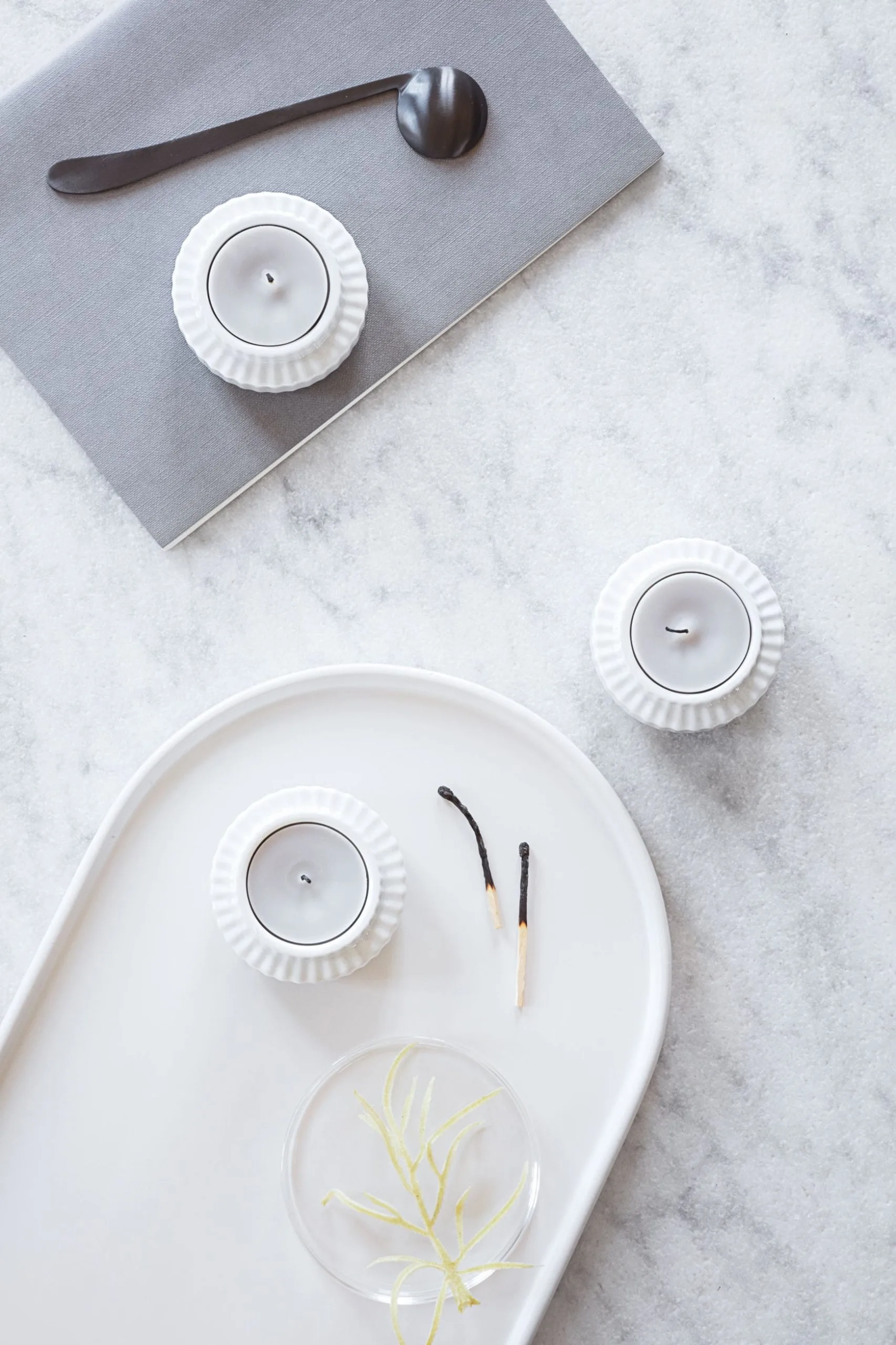 Lyngby Porcelæn Tealight Holder Ø6,5 Cm, 2-Pack 4 Lyngby Porcelæn Tealight Holder Ø6,5 Cm, 2-Pack - Image 2