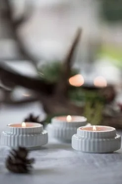 Lyngby Porcelæn Tealight Holder Ø6,5 Cm, 2-Pack 8 Lyngby Porcelæn Tealight Holder Ø6,5 Cm, 2-Pack -Candleholders Sales lyngby porceln tealight holder 65 cm 2 pack 5