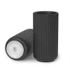 Lyngby Porcelæn The Lyngby Vase 20 Cm, Black 2 Lyngby Porcelæn The Lyngby Vase 20 Cm, Black -Candleholders Sales lyngby porceln the lyngby vase 20 cm 6