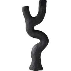 Mette Ditmer ART PIECE Candle Holder, Black