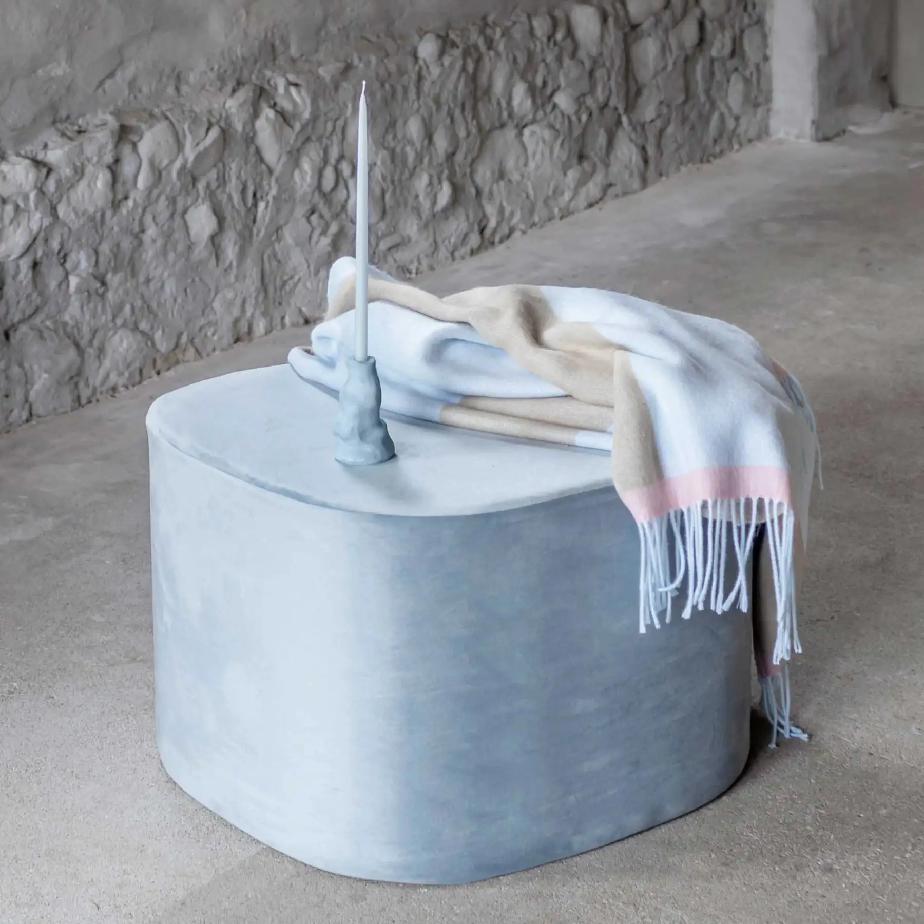 Mette Ditmer Art Piece Candle Holder 125 Mm, Sand 6 Mette Ditmer Art Piece Candle Holder 125 Mm, Sand - Image 4