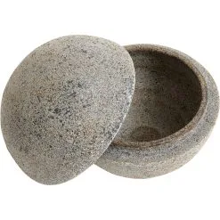 Muubs Stain Bonbonniere Terracotta 15x13 Cm, Grey Brown -Candleholders Sales muubs stain bonbonniere terracotta 15x13 cm grey brown 2