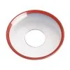 Nybro Crystal Candle Ring Ø 65 Cm, Red Border -Candleholders Sales nybro crystal candle ring 65 cm red border 0