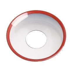Nybro Crystal Candle Ring Ø 65 Cm, Red Border