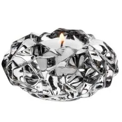 Orrefors Carat Candle Holder, 125 Mm