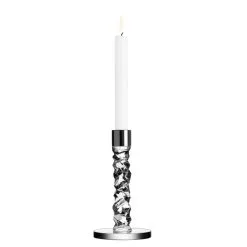Orrefors Carat Candlestick 18 Cm, Clear