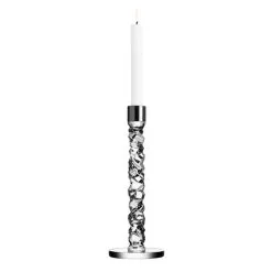 Orrefors Carat Candlestick 30 Cm, Clear