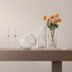 Orrefors Carat Vase 37 Cm, High Cut -Candleholders Sales orrefors carat vase 37 cm 8
