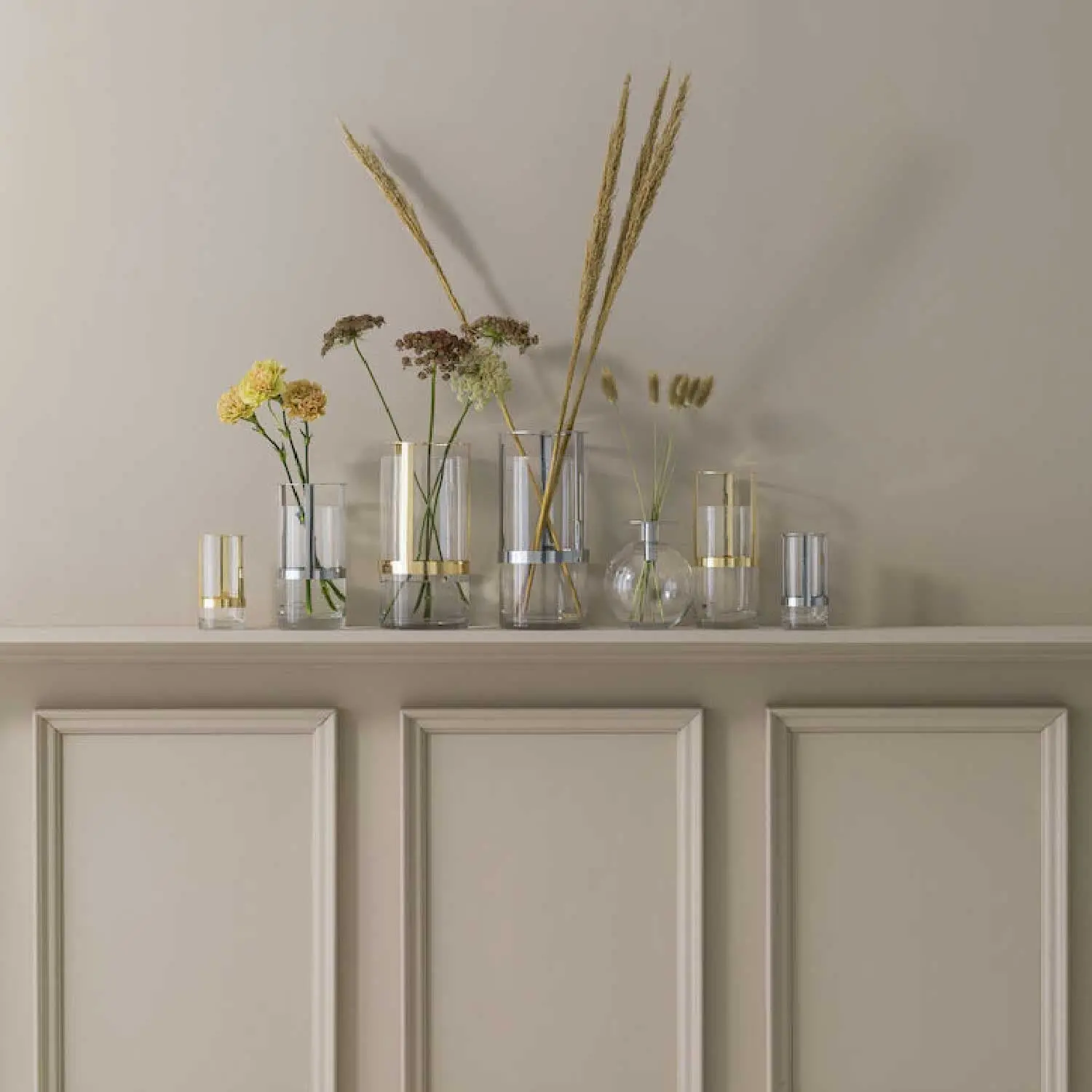 Sagaform Top Vase 18 Cm, Silver 4 Sagaform Top Vase 18 Cm, Silver - Image 2