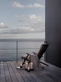 Stelton Hurricane Candle Holder S, Stoneware/Glass -Candleholders Sales stelton hurricane candle holder stoneware glass 6