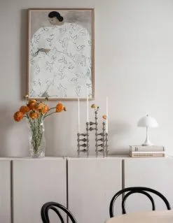 STOFF Nagel Nagel Candlestick 3 Pieces, Chrome 12 STOFF Nagel Nagel Candlestick 3 Pieces, Chrome -Candleholders Sales stoff nagel candle holder 3 pcs 24