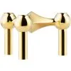 STOFF Nagel Nagel Candlestick, Brass -Candleholders Sales stoff nagel candle holder 7