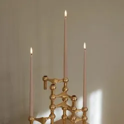 STOFF Nagel Candles By Ester&Erik 6-pack, Latte -Candleholders Sales stoff nagel candles by estererik 6 pack 3
