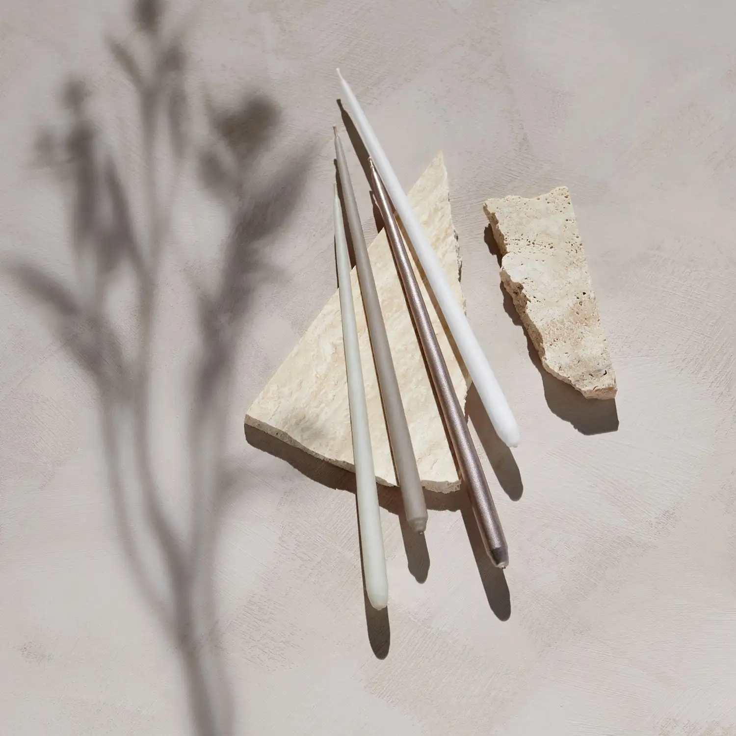 STOFF Nagel Candle By Ester&Erik 6-pack, White 6 STOFF Nagel Candle By Ester&Erik 6-pack, White - Image 4