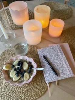 Tell Me More Frost Candleholder M, White -Candleholders Sales tell me more frost candleholder white 21