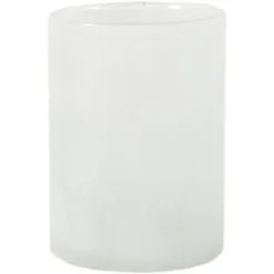 Tell Me More Frost Candleholder L, White
