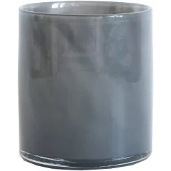 Tell Me More Lyric Candle Holder S, Dark Grey