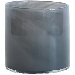 Tell Me More Lyric Candle Holder M, Dark Grey